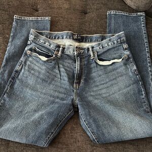 GAP Denim Men's Skinny Blue Jeans - 33 x 32